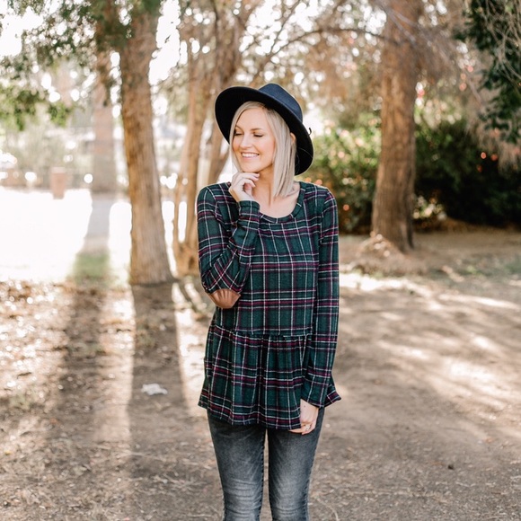 JODIFL brand new plaid lightweight sweater - Picture 6 of 7